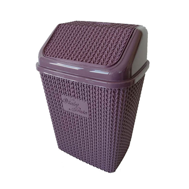 Papelera 10 lts (Morado)