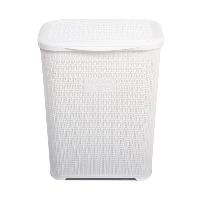 Cesta para Ropa Sucia 45 lts. (Blanco)