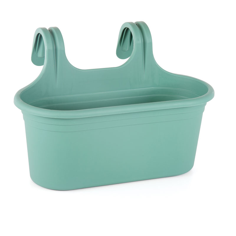 Jardinera Colgar 6,5 Lts. 36,5cm largo (Verde)